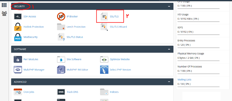 آموزش نصب SSL