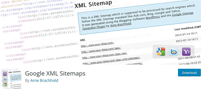 Google XML sitemap