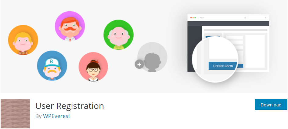 بهترین افزونه وردپرس User Registration