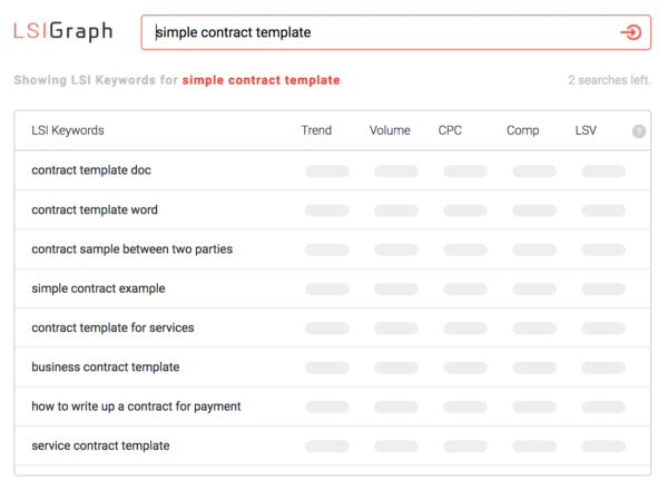 ابزار LSI Graph Keyword Generator کلمات کلیدی پربازدید