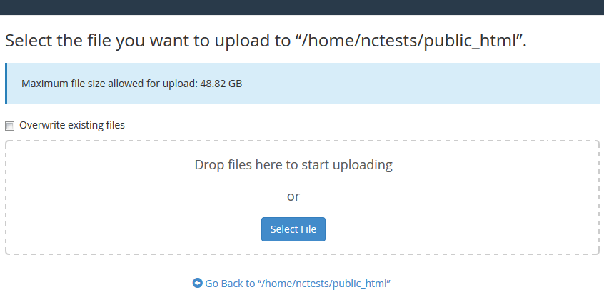 بارگذاری سایت در cpanel