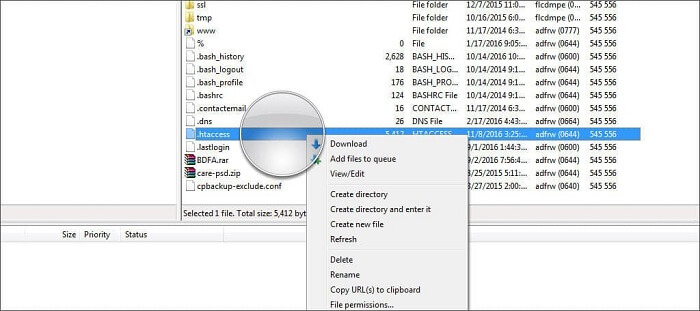 اتصال به سایت با FileZilla