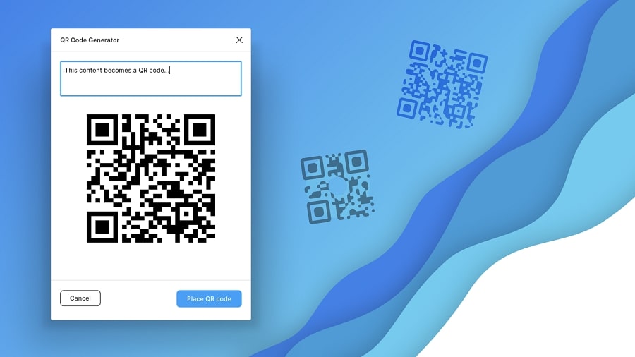 افزودن qr code به سایت