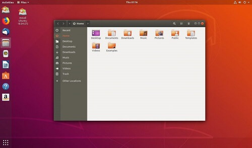 تم و آیکون ها در 18.04 Ubuntu